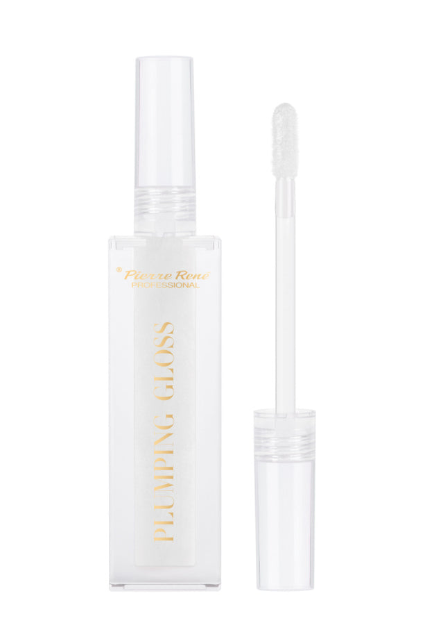Gloss pentru Buze - Plumping Lip Gloss No. 01 Ice Milk - Pierre Rene - HNIcosmetice.ro