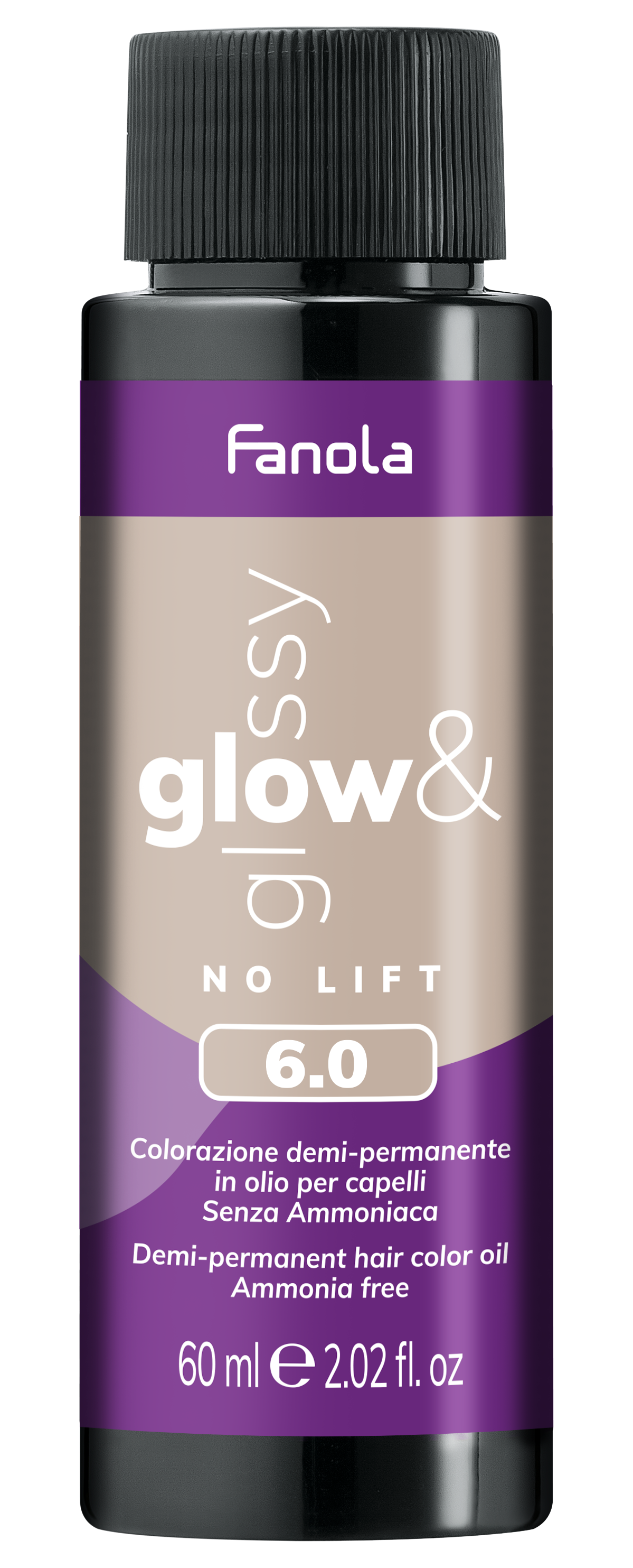 Toner de Par 6.0 Demi-permanent – ​​Blond Strălucitor și Fără Îngălbenire Inchis 60ml – Fanola