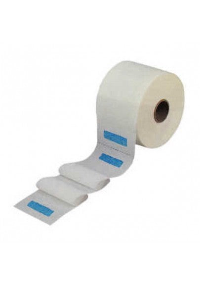 Gulere Protectie Coafura Albe de Unica Folosinta - White Neck Paper 100 Buc - Bifull - HNIcosmetice.ro