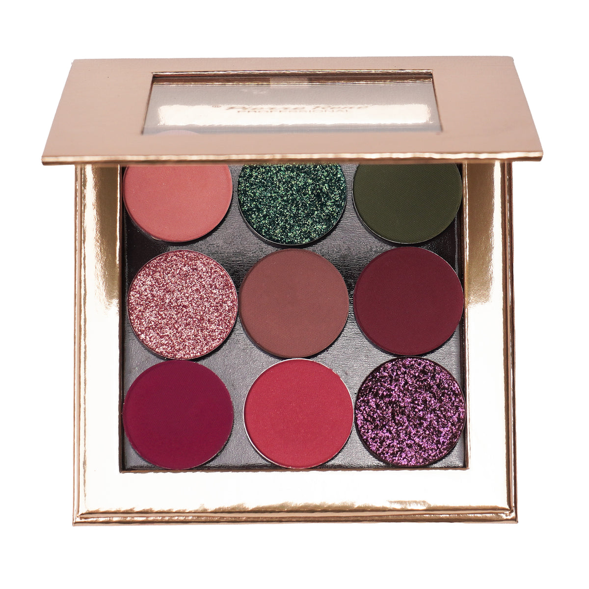 Paleta Farduri de Pleoape Brown Eyes Plum 9 Shades - Colectia Iris - Pierre Rene by Hnicosmetice