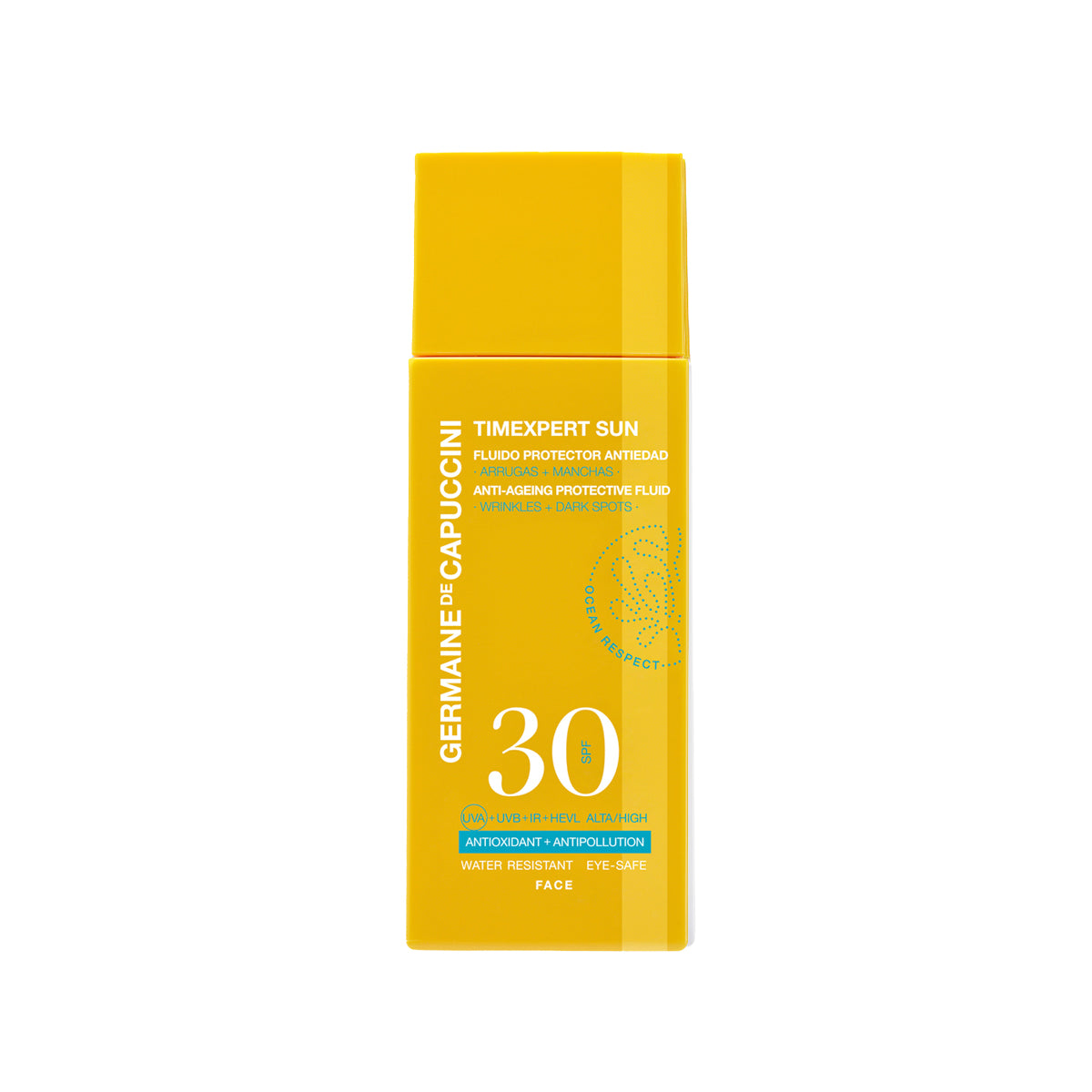 Fluid Protector Anti-imbatranire SPF 30 - Timexpert Sun Anti-Ageing Protective Fluid 50ml - PP Germaine de Capuccini