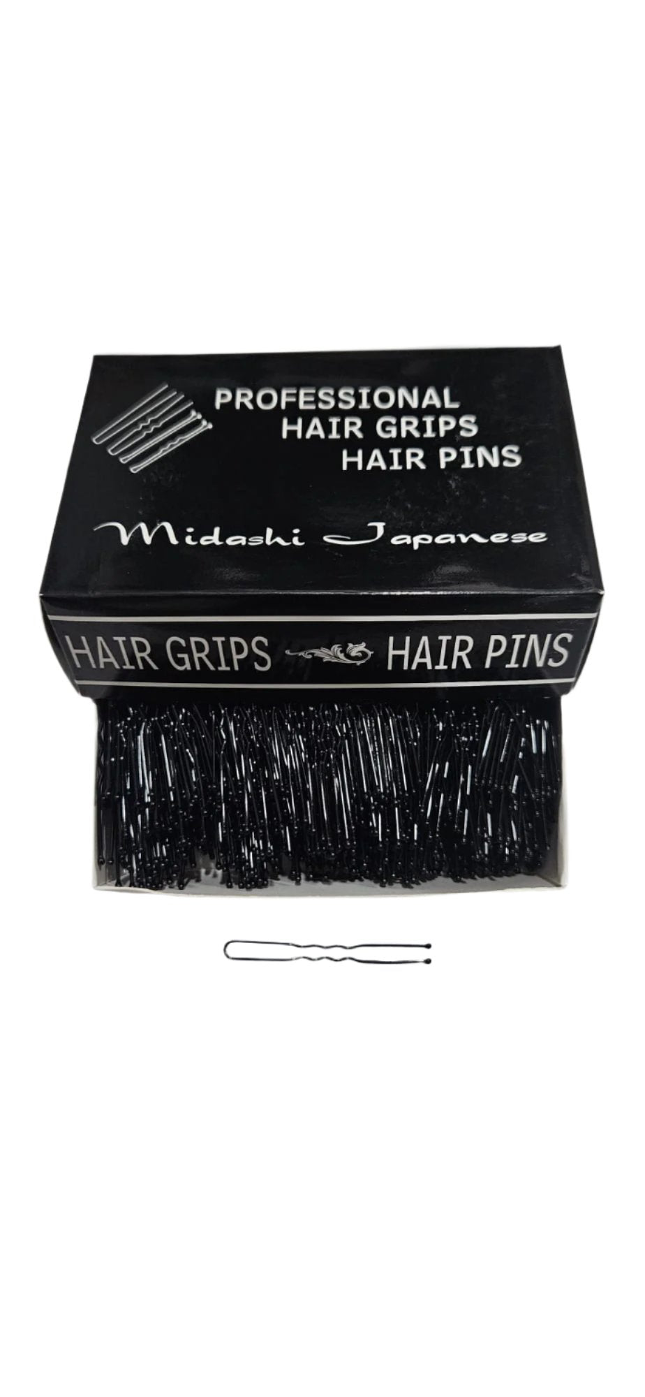 Ace de Coc Metalice Negre Ondulate 6 cm 500gr - Midashi Japanese - HNIcosmetice.ro