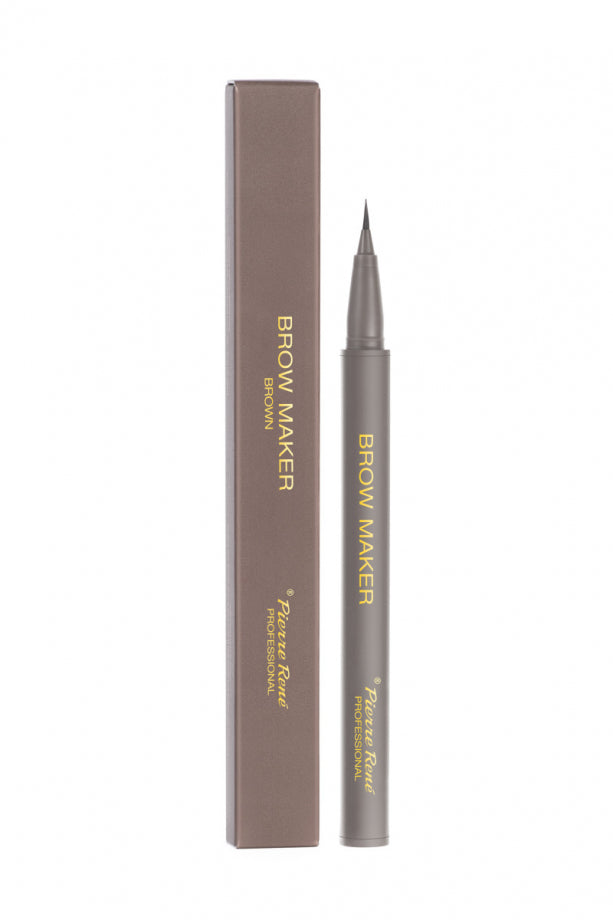 Marker pentru Sprancene – Brow Marker Brown – Pierre Rene - HNIcosmetice.ro