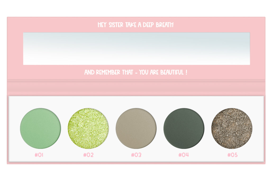 Paleta Fard de Pleoape - Five Points Pistachio Gelato No. 36 - Miyo - HNIcosmetice.ro