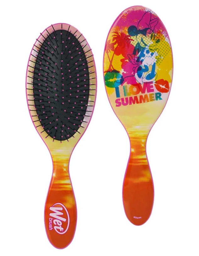 Perie pentru Descalcit Parul - Wet Brush I Love Summer Minnie Mouse - Bifull - HNIcosmetice.ro
