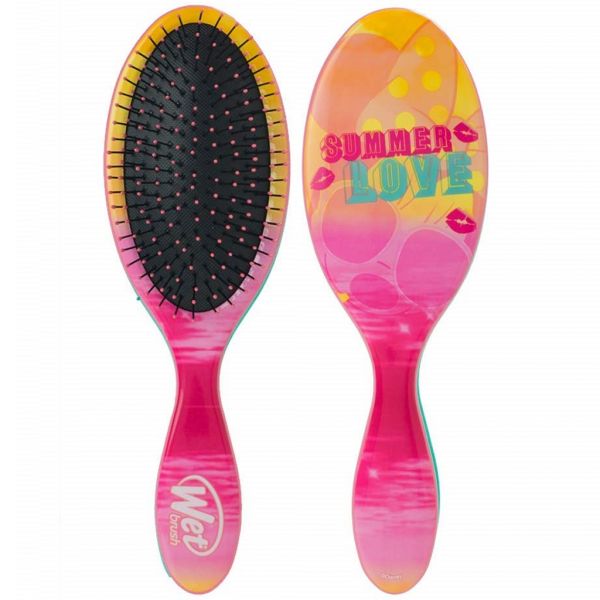 Perie pentru Descalcit Parul - Wet Brush Summer Love Minnie Mouse - Bifull - HNIcosmetice.ro