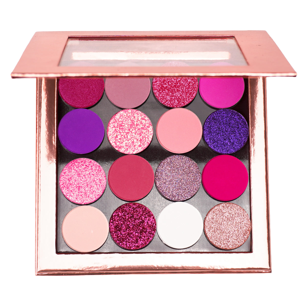 Paleta Fard Ochi Pink Galaxy 16 Shades - Pierre Rene by Hnicosmetice