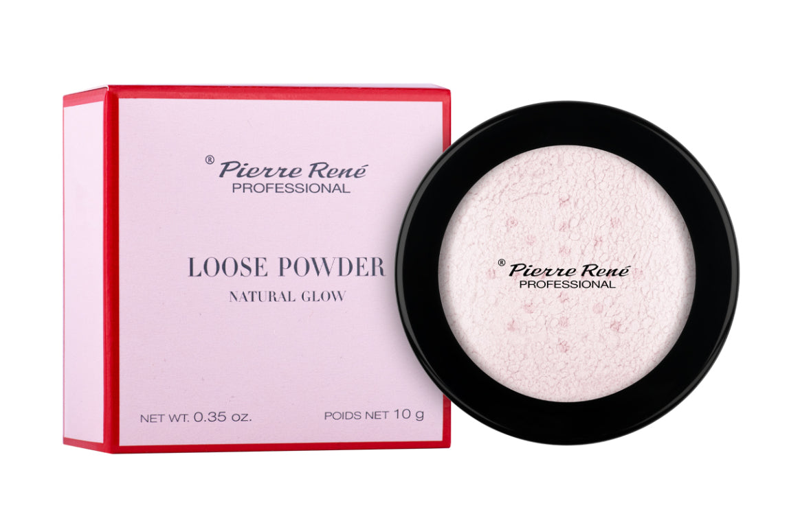 Pudra de Fata - Loose Powder Natural Glow Pink - Pierre Rene - HNIcosmetice.ro
