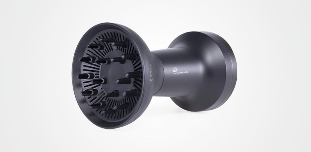 Uscator de Par tip Difuzor IONIC 2000W - Rizzi Dryer Ionic PRO Black - Perfect Beauty