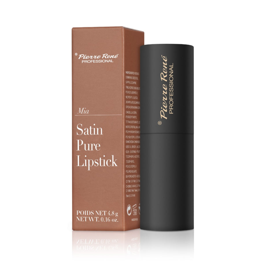 Ruj de Buze - Satin Pure Lipstick No. 02 Mia - Pierre Rene