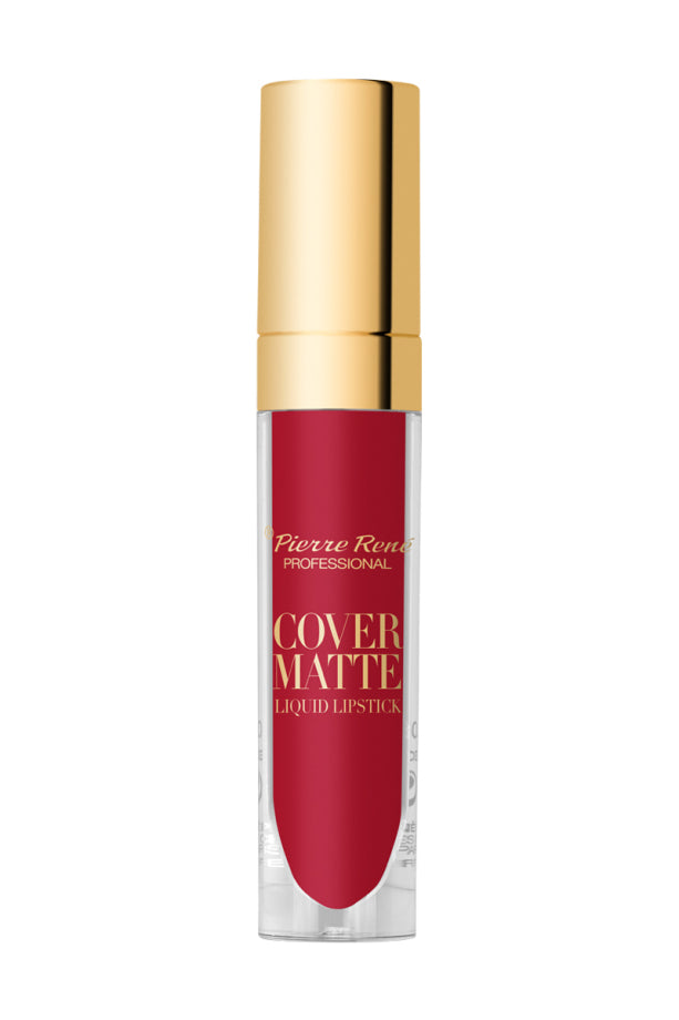 Ruj de Buze - Cover Matte Liquid Lipstick No. 01 True Red - Pierre Rene