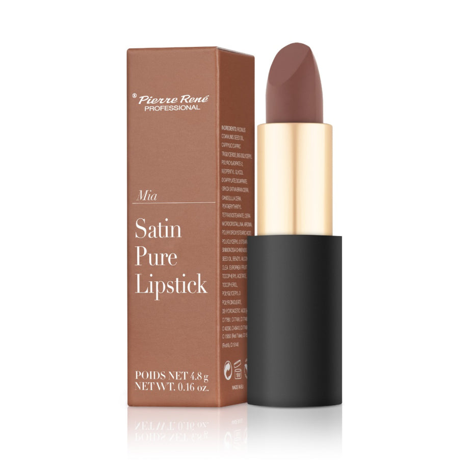 Ruj de Buze - Satin Pure Lipstick No. 02 Mia - Pierre Rene