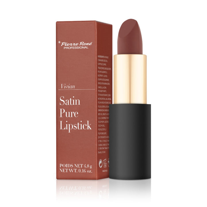 Ruj de Buze - Satin Pure Lipstick No. 06 Vivian - Pierre Rene