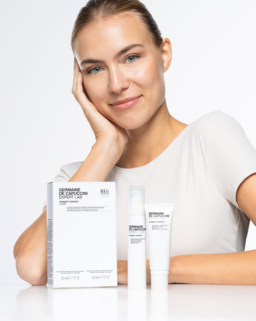 Tratament Intensiv Corector Anti-Pete - Expert Lab Pigment Therapy Dark Spot Correction System 2x50ml - PP Germaine de Capuccini