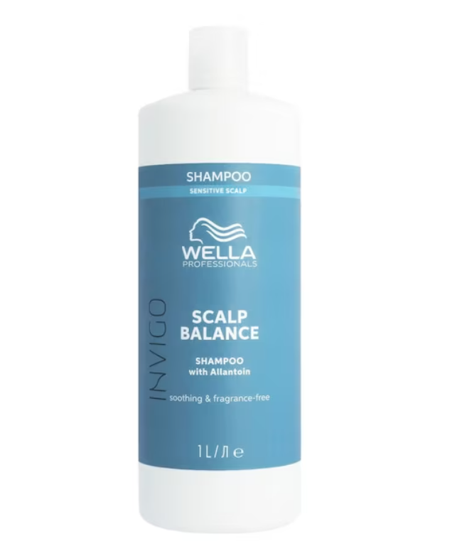 Sampon pentru Scalp Sensibil - Invigo Scalp Balance Shampoo 1000ml - Wella - HNIcosmetice.ro