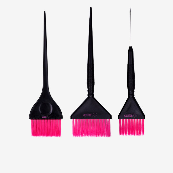 Set Pensule pentru Vopsit - Color Style Perfect  Set of 3 Brushes - Bifull - HNIcosmetice.ro