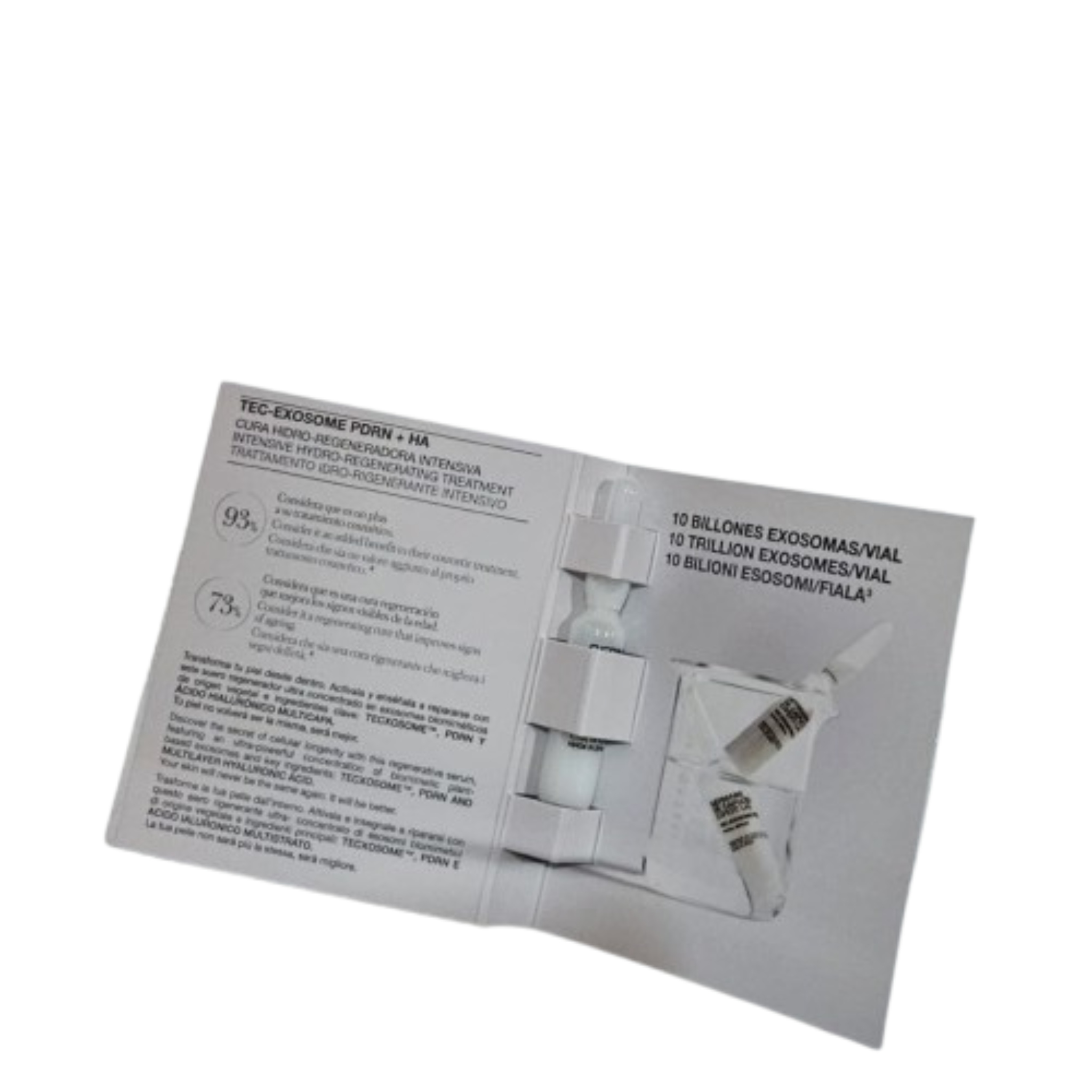 Tester Tratament Intensiv De Hidratare si Regenerare Celulara cu Exozomi - Expert Lab Tec-Exosome PDRN+HA Facial Serum 2ml - FOC Germaine de Capuccini