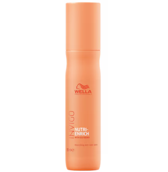Tratament pentru Par Uscat - Invigo Nutri-Enrich Anti-static Spray 150ml - Wella - HNIcosmetice.ro