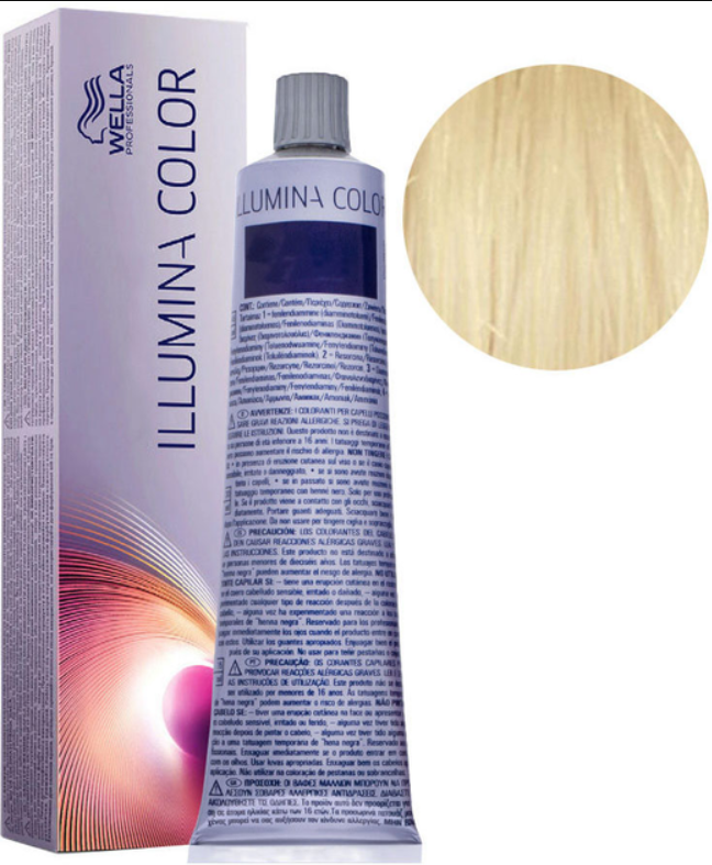 Vopsea de Par 10/ Permanenta - Illumina Color Blond Luminos Deschis - Wella - HNIcosmetice.ro