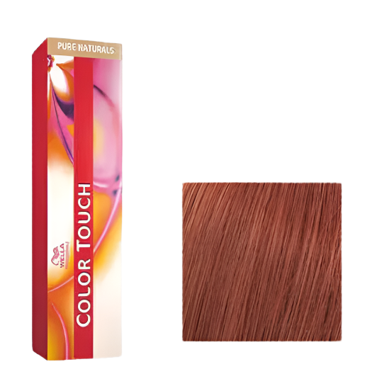 Vopsea de Par 8/41 Semi-permanenta Fara Amoniac - Pure Naturals Color Touch Blond Aramiu Cenusiu Deschis - Wella - HNIcosmetice.ro