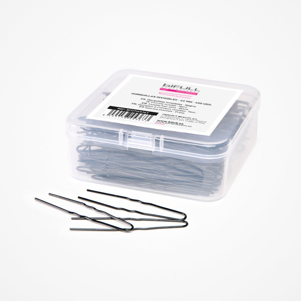 Ace de Coc Metalice Negre Ondulate 6.2cm 400buc - Bifull