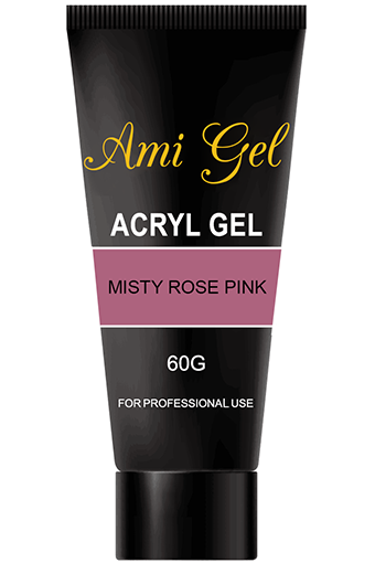 Acryl Gel Misty Rose Pink 60gr - Ami Gel - HNIcosmetice.ro