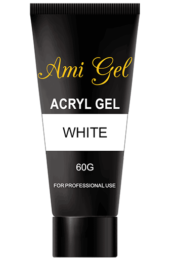 Acryl Gel White 60gr - Ami Gel - HNIcosmetice.ro