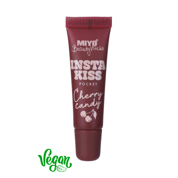 Balsam pentru Buze - Insta Kiss Pocket Cherry Candy 12ml - Miyo