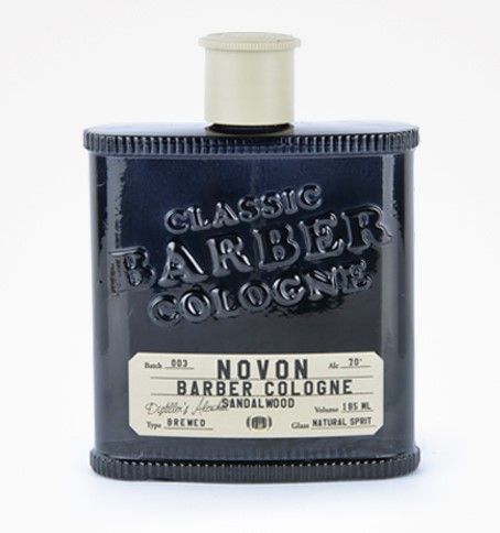 Apa de Colonie dupa Barbierit - Barber Cologne Sandalwood 185ml - Novon - HNIcosmetice.ro