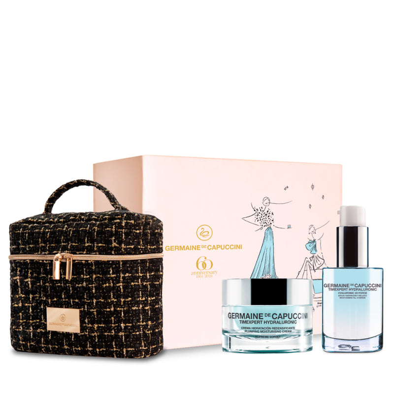 Set Crema Suprema si Ser Facial cu Acid Hialuronic - Timexpert Hydraluronic Supreme Sorbet 50ml + Hyaluronic 3D Force 30ml Set - PP Germaine de Capuccini