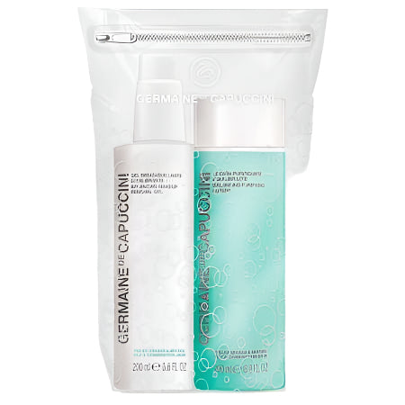 Set Demachiere si Tonifiere Ten Gras si Mixt - Options Line Balancing Makeup Removal Gel 200ml + Balancing Purifying Lotion 200ml Set - PP Germaine de Capuccini