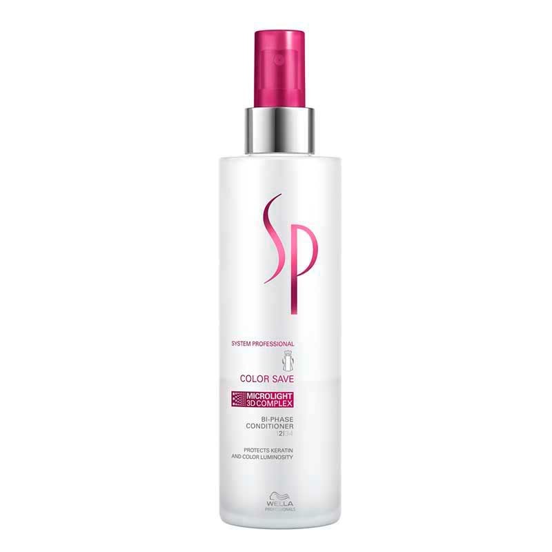 Balsam Bi-Fazic pentru Par Vopsit - SP Color Save Bi-Phase Conditioner 185ml - Wella