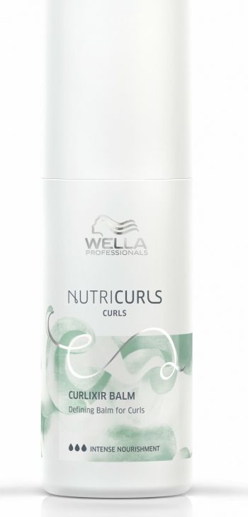 Balsam Fara Clatire pentru Par Ondulat - Nutricurls Curlixir Balm Leave-In 150ml - Wella - HNIcosmetice.ro