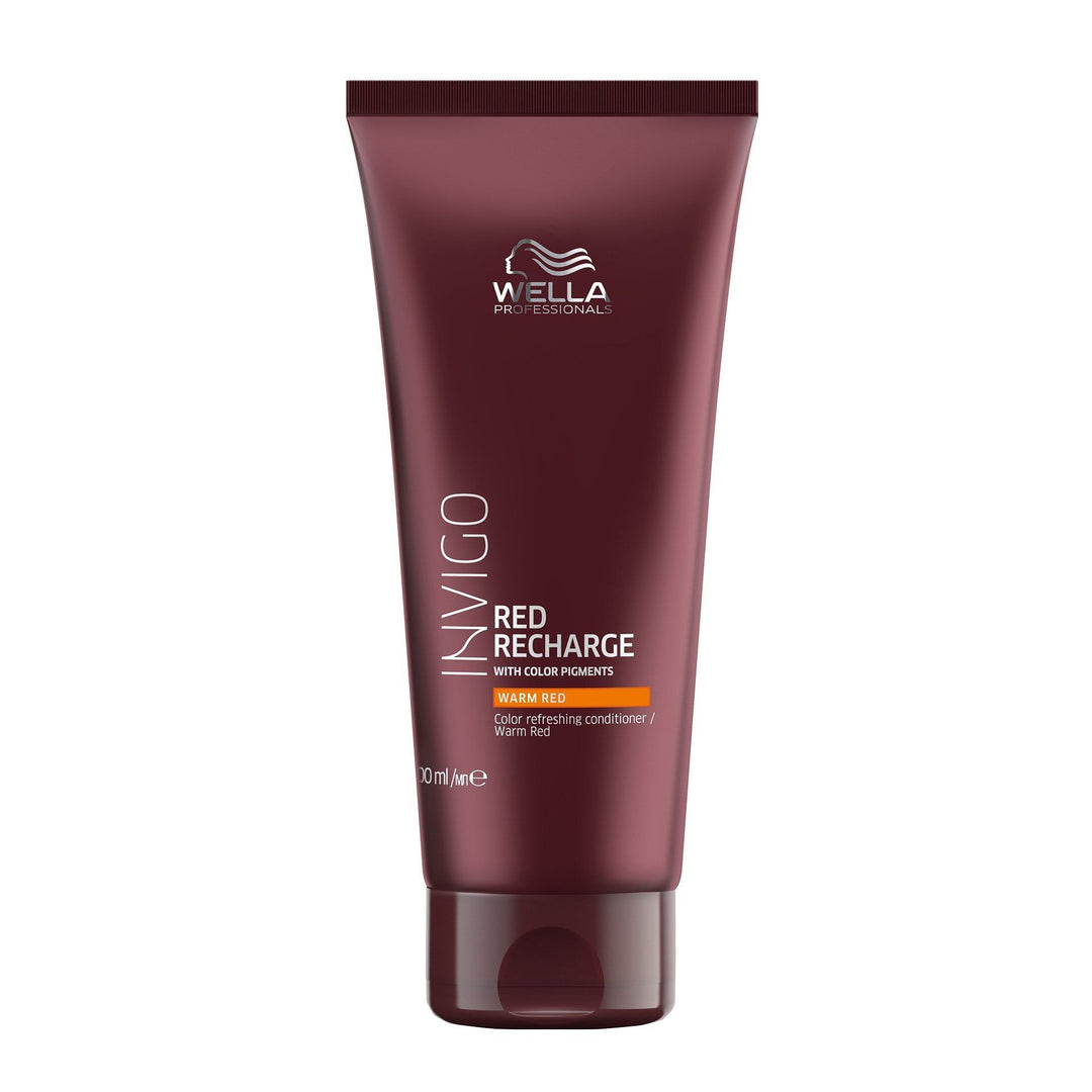 Balsam Nuantator cu Pigment Cupru - Invigo Warm Red Recharge Conditioner 200ml - Wella