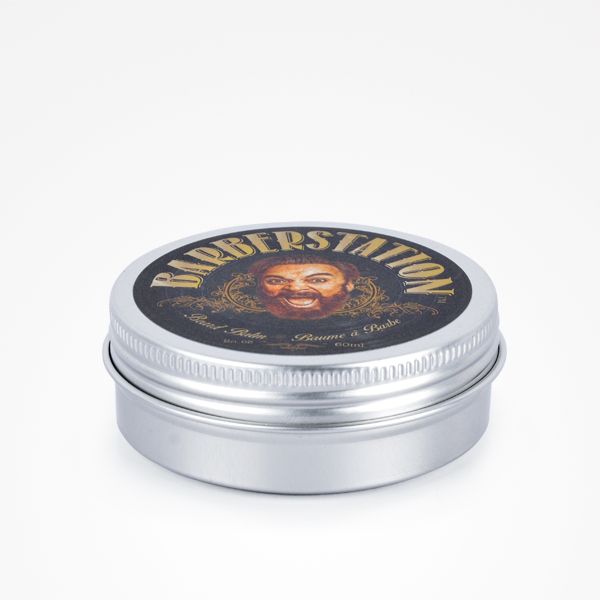 Balsam pentru Barba si Mustata - Beard and Mustache Conditioner Balm 60ml - Barberstation - HNIcosmetice.ro