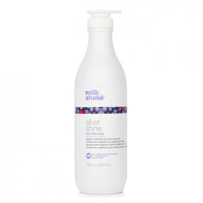 Balsam pentru Par Blond - Silver Shine Conditioner 1000ml - Milk Shake - HNIcosmetice.ro