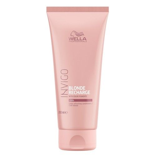 Balsam Pigmentat pentru Protectia Parului Blond  - Invigo Blonde Recharge Cool 200ml - Wella - HNIcosmetice.ro