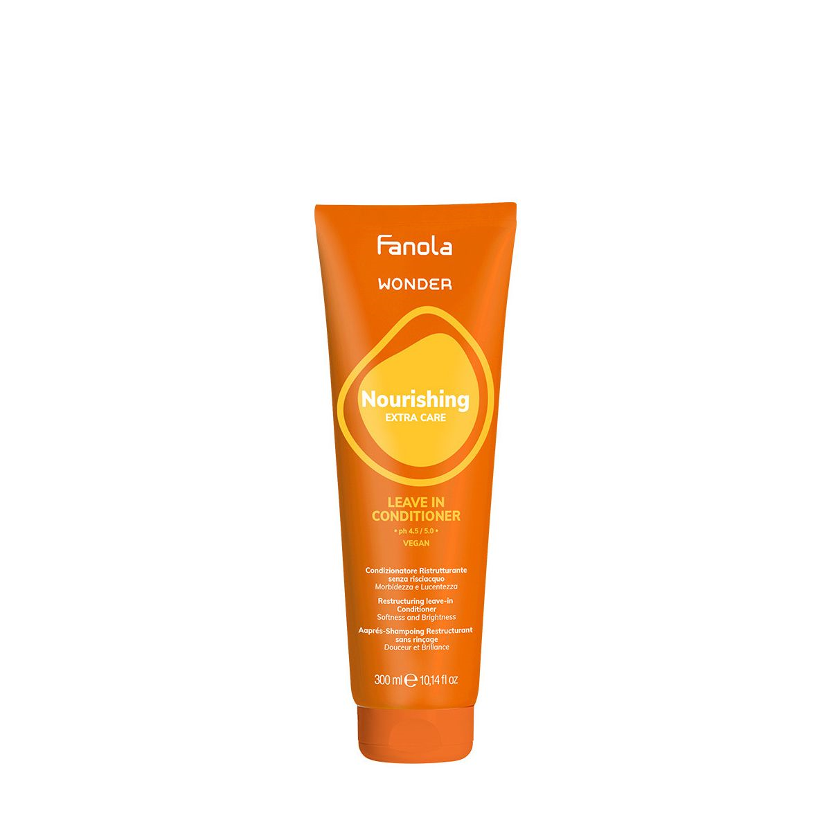 Balsam Restructurant Fara Clatire pentru Par Uscat - Wonder Nourishing Leave In Conditioner 300ml - Fanola - HNIcosmetice.ro