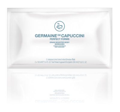 Set Bandaje pentru Corp cu Efect Intens de Drenaj 2x100ml - Perfect Forms Drain Booster Body Bandages 2x100ml - PRO Germaine de Capuccini
