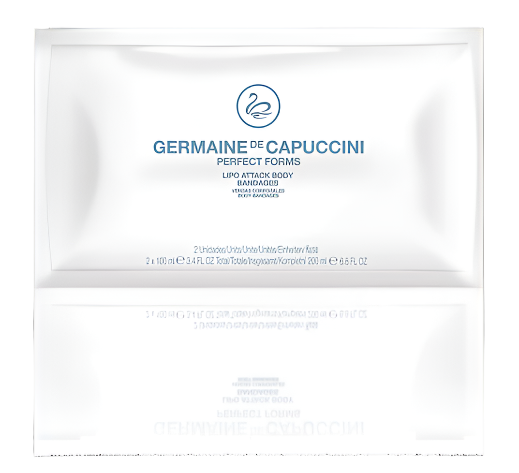 Set de bandaje pentru Corp cu Actiune de Slabire si Anticelulitic 2x100ml  - Perfect Forms Lipo Attack Body Bandages 2x100ml - PRO Germaine de Capuccini