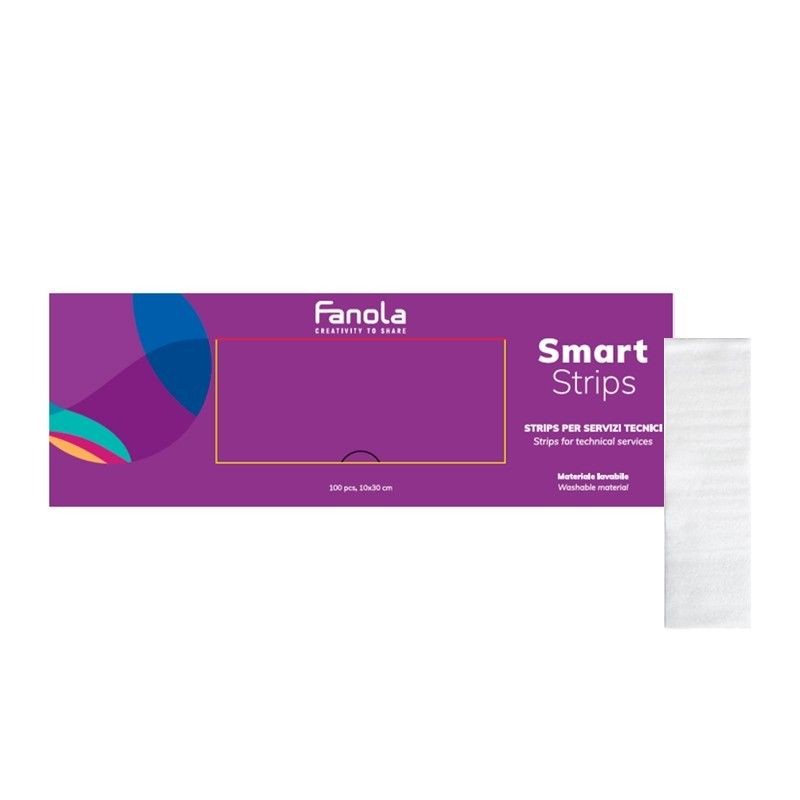 Benzi pentru Vopsit Parul Suvite si Balayage din Hartie Epe - Smart Strips No Yellow 100 Buc - Fanola - HNIcosmetice.ro