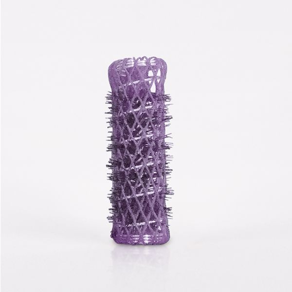 Bigudiuri pentru Par cu Perie din Nailon Colorate - Colored Rollers Brush D16mm 6 Buc - Bifull - HNIcosmetice.ro