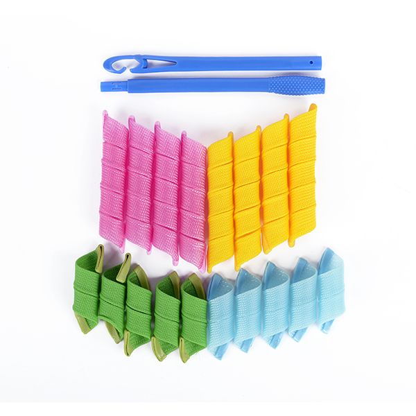 Bigudiuri pentru Par Spirale Flexibile - Rulos Magic Leverag D20mm 16 Buc - Bifull - HNIcosmetice.ro