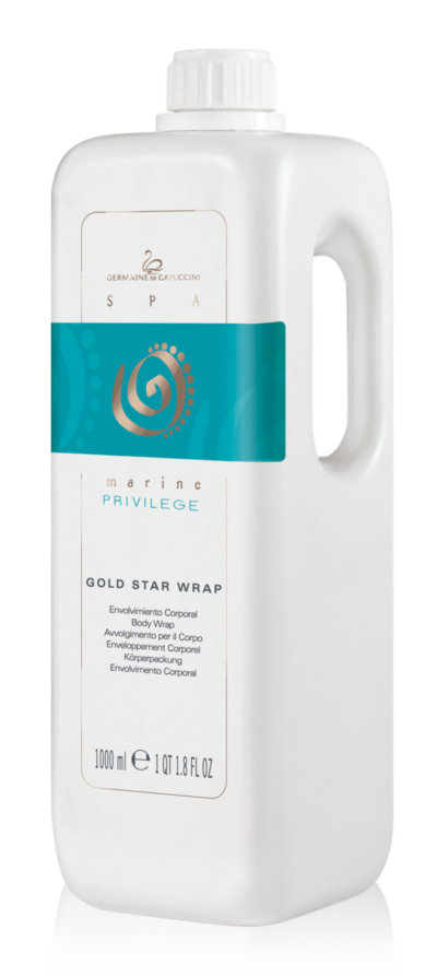 Impachetare pentru Corp Gold - Sperience Privilege Gold Star Body Wrap 1000ml - PRO Germaine de Capuccini