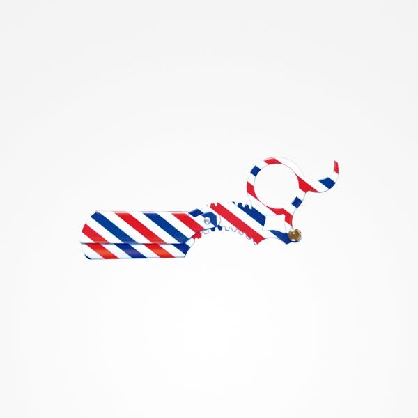 Brici pentru Barbierit si Tuns - Barber Line Razor Scissors Shape - Zzmen - HNIcosmetice.ro