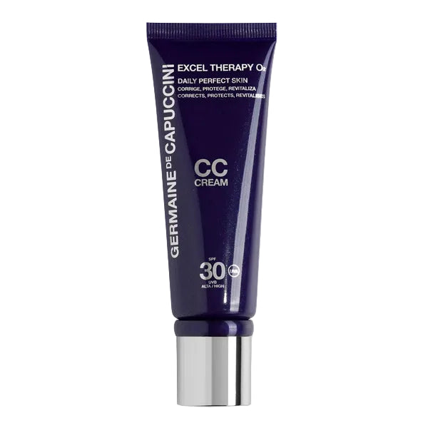 Crema Colorata Bronze cu Protectie Solara SPF30+ - Excel Therapy O2 Daily Perfect Skin CC Cream SPF30+ 50ml - PP Germaine de Capuccini