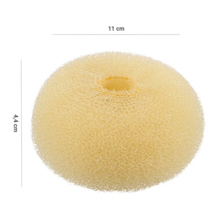 Burete pentru Coc Rotund Blond - Hair Bun Ring Blonde 110mm - Lussoni