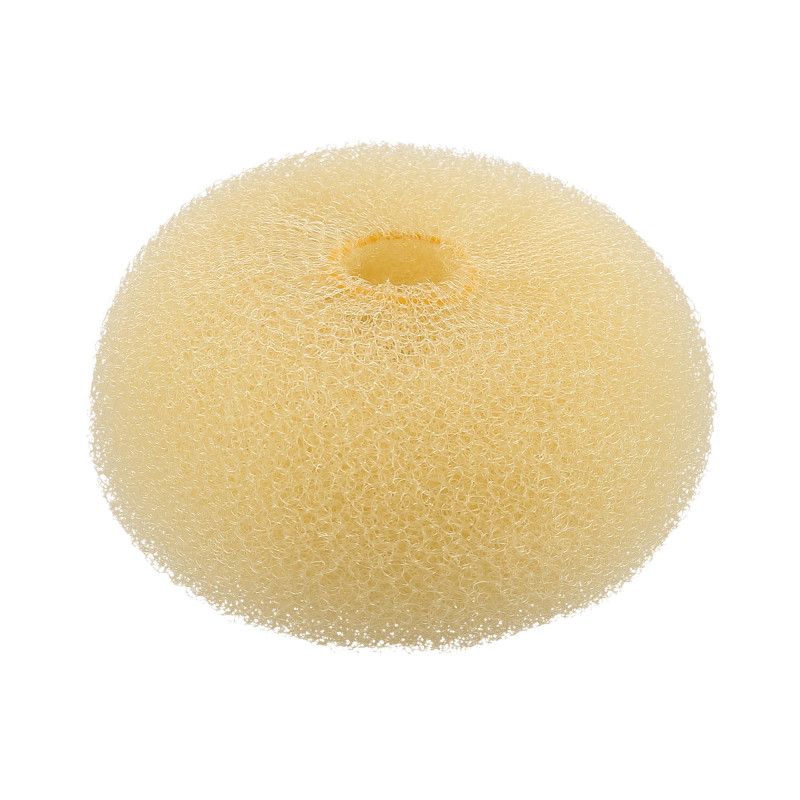 Burete pentru Coc Rotund Blond - Hair Bun Ring Blonde 90mm - Lussoni - HNIcosmetice.ro