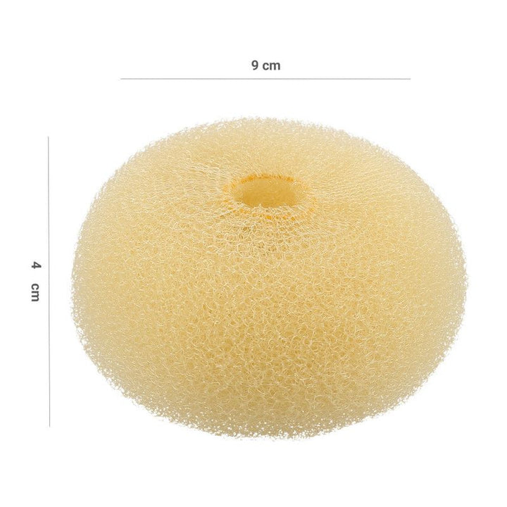 Burete pentru Coc Rotund Blond - Hair Bun Ring Blonde 90mm - Lussoni