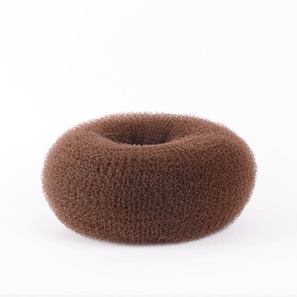 Burete pentru Coc Rotund Maro - Brown Filling Hair Buns D11cm - Bifull